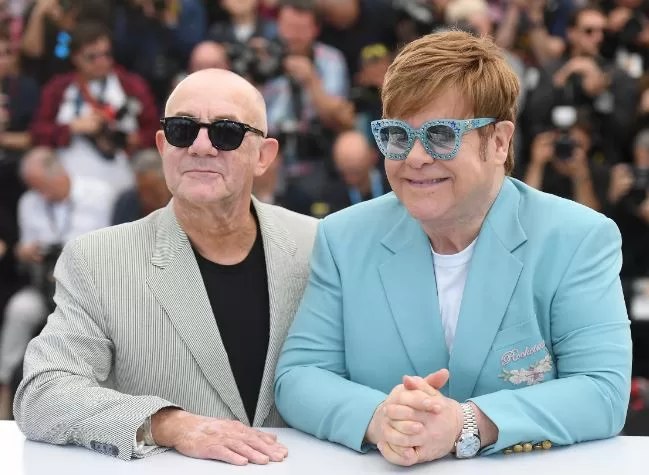 Bernie Taupin parents Bernie with Elton John