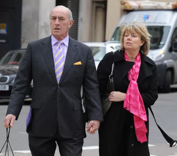 Sue Goodman with her husband, Len Goodman 2010